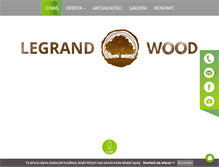 Tablet Screenshot of legrand-wood.com